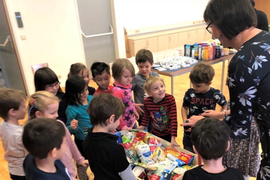 Andrea Krischke-Bischof mit Kindern